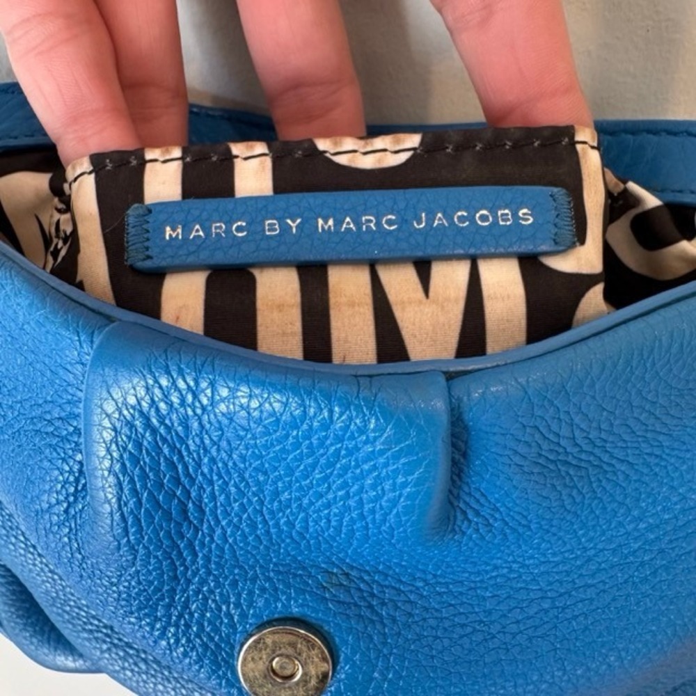 Marc by Marc Jacobs Classic Q Natasha Crossbody Bag in "Electric Blue" - Picture 10 of 11